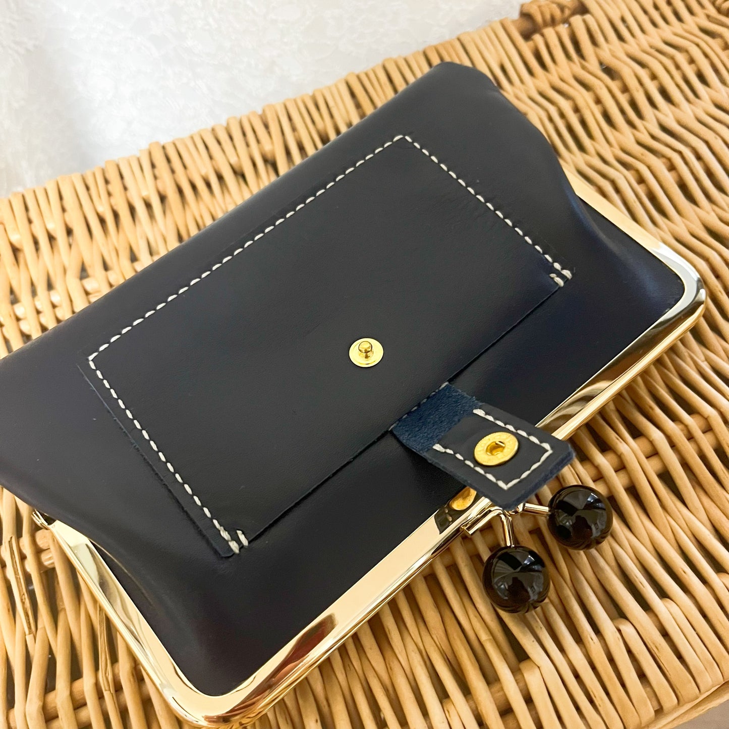 mint./革がま口財布③