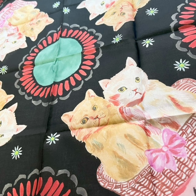 NathalieLete/ハンカチーフ(Two kitties)