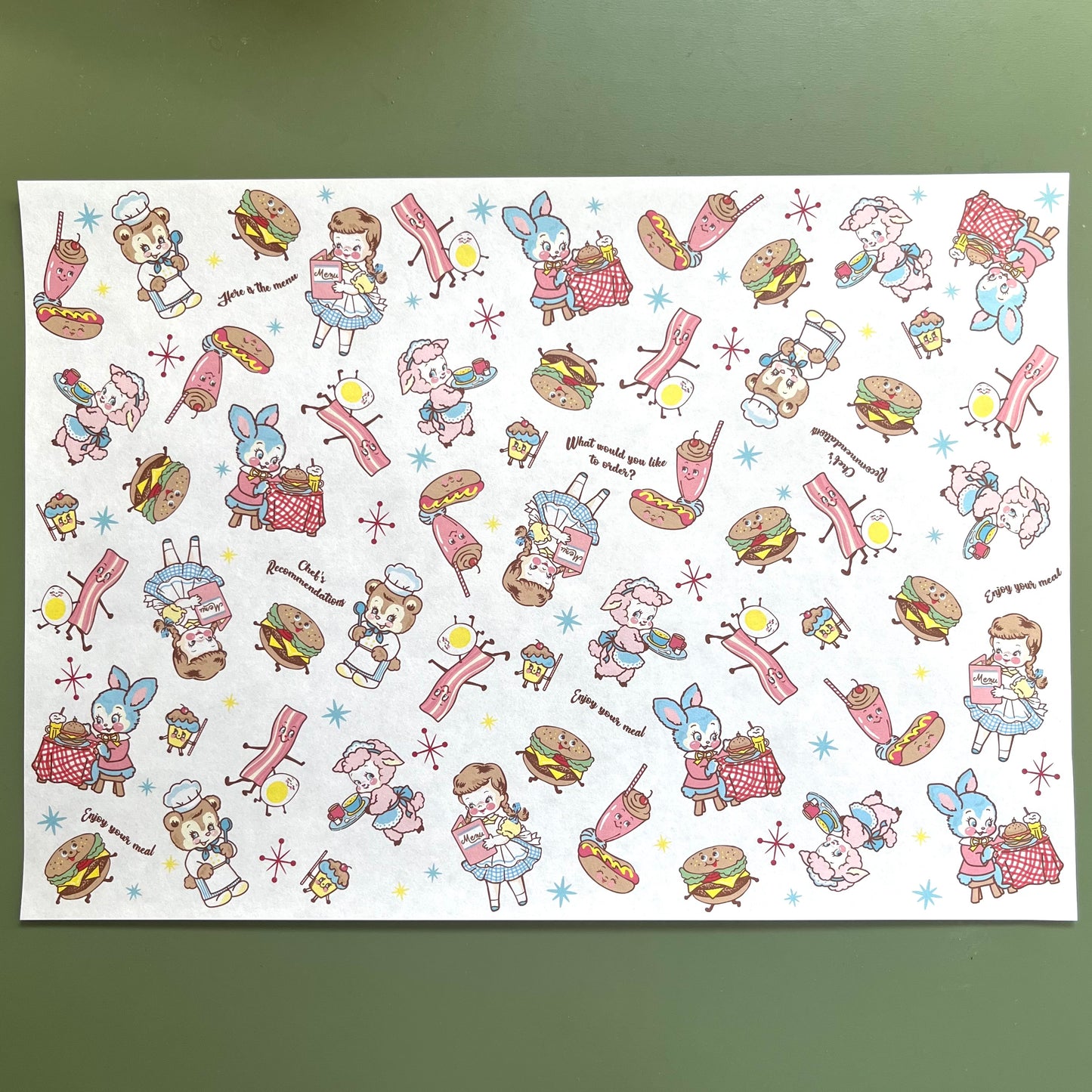 Ma cocotte/デザインペーパー③