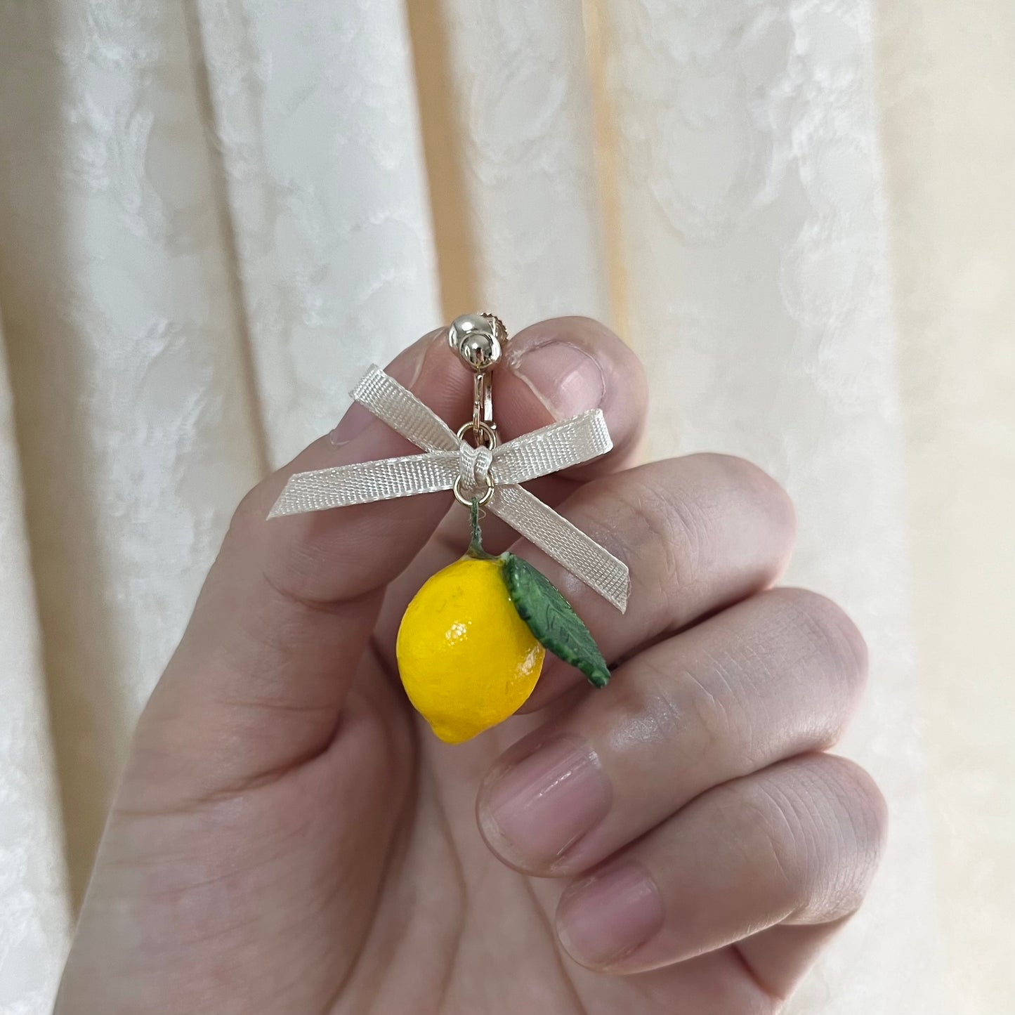 TiTi/レモンメレンゲパイイヤリング