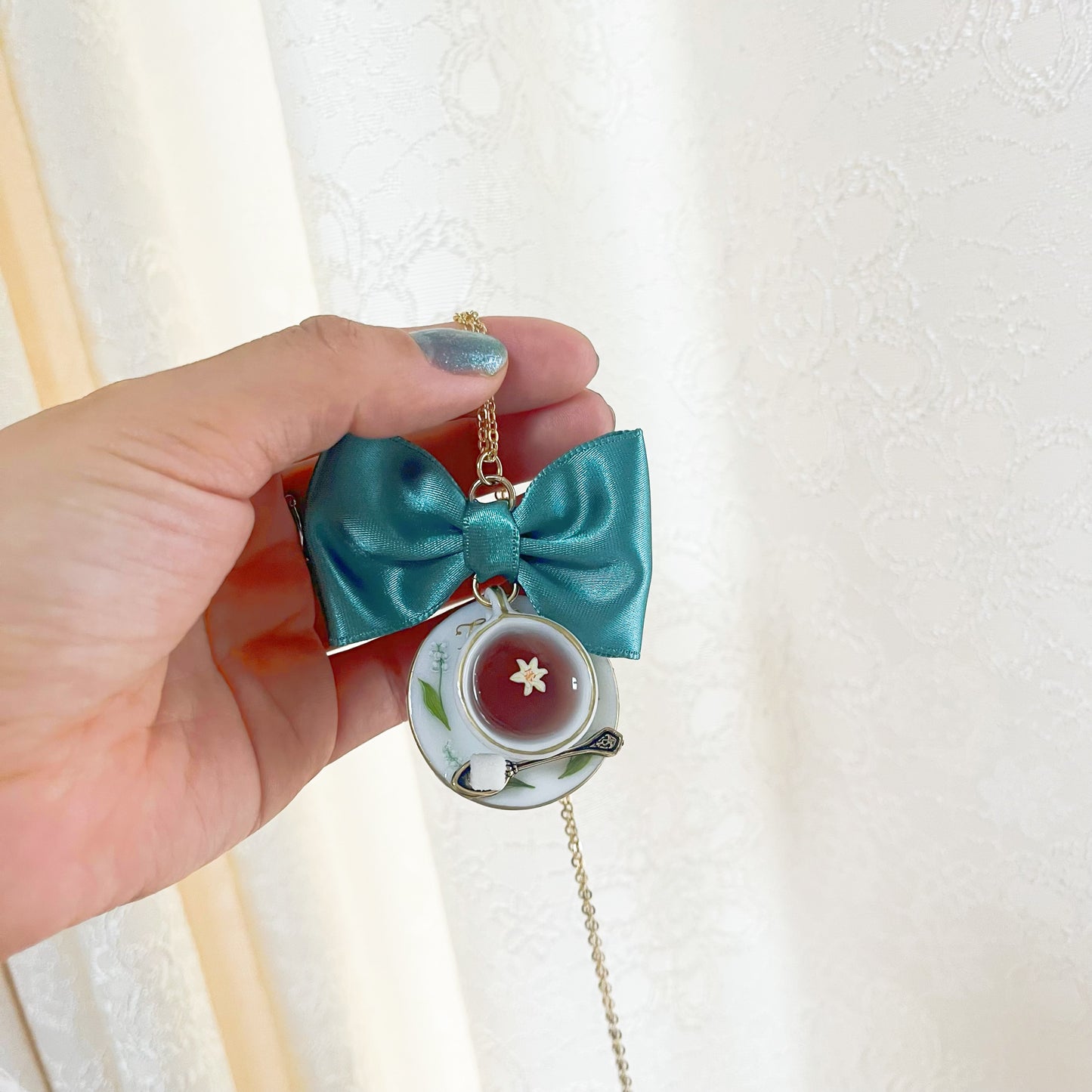 TiTi/フラワーティーネックレス②