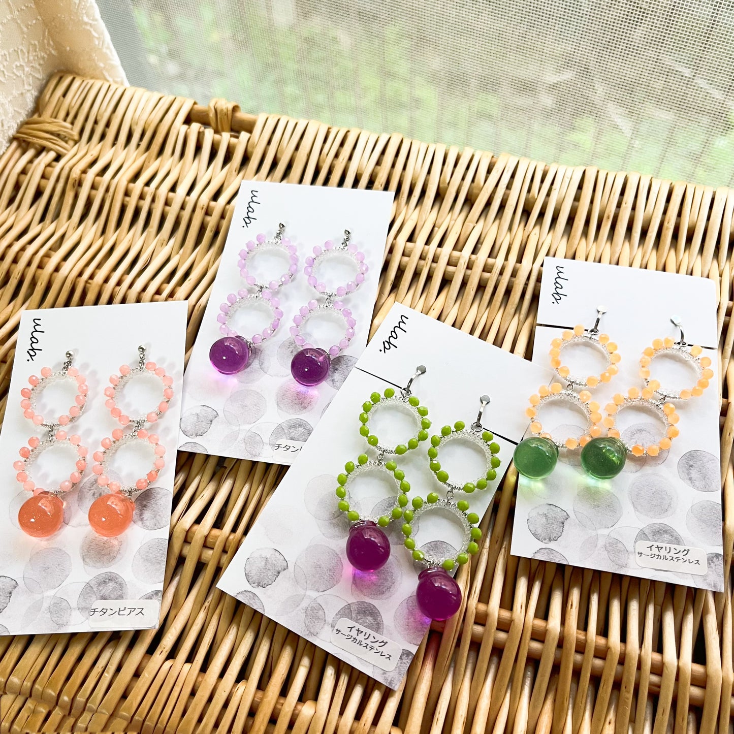 ulab./candy hoop ピアス②