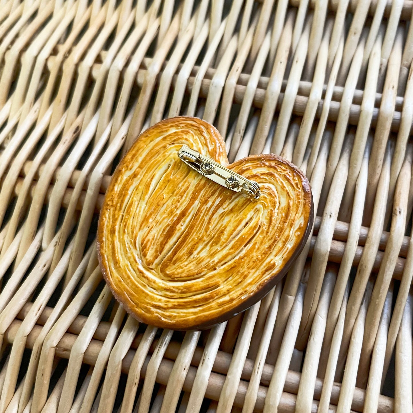 TiTi/チョコがけパルミエブローチ