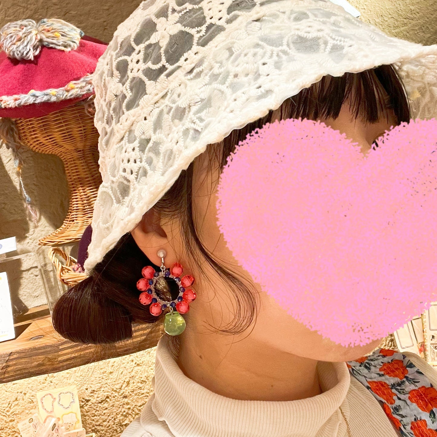 ulab./祝い花ピアス⑤