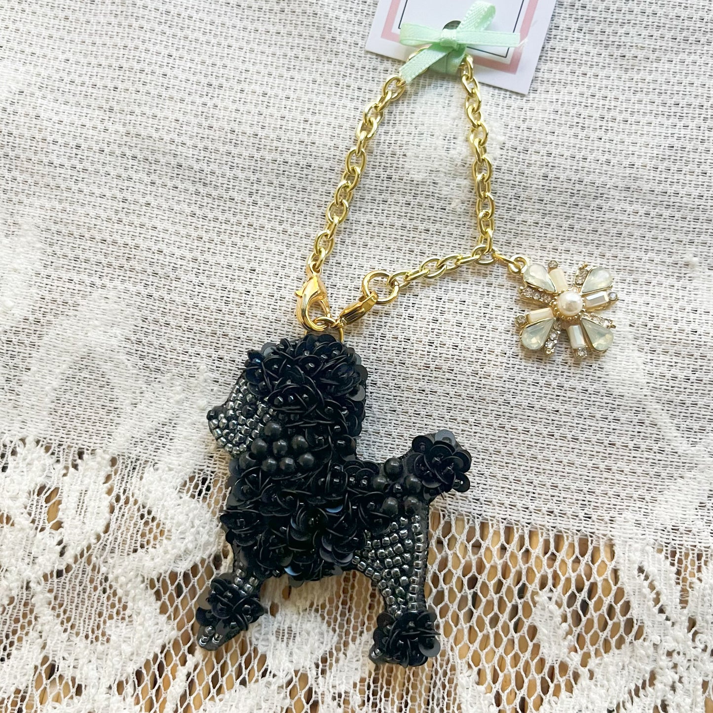 Bijouterie Marie/プードル2wayバッグチャーム