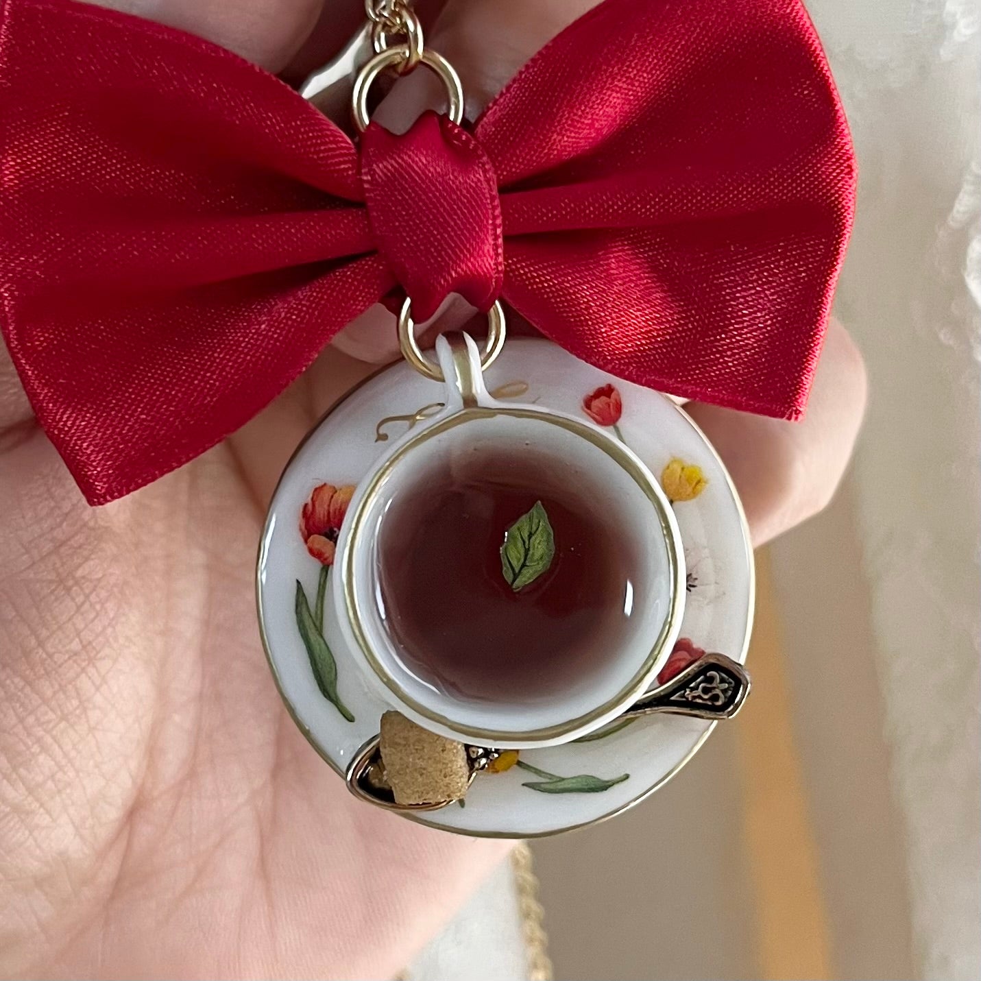 TiTi/フラワーティーネックレス②