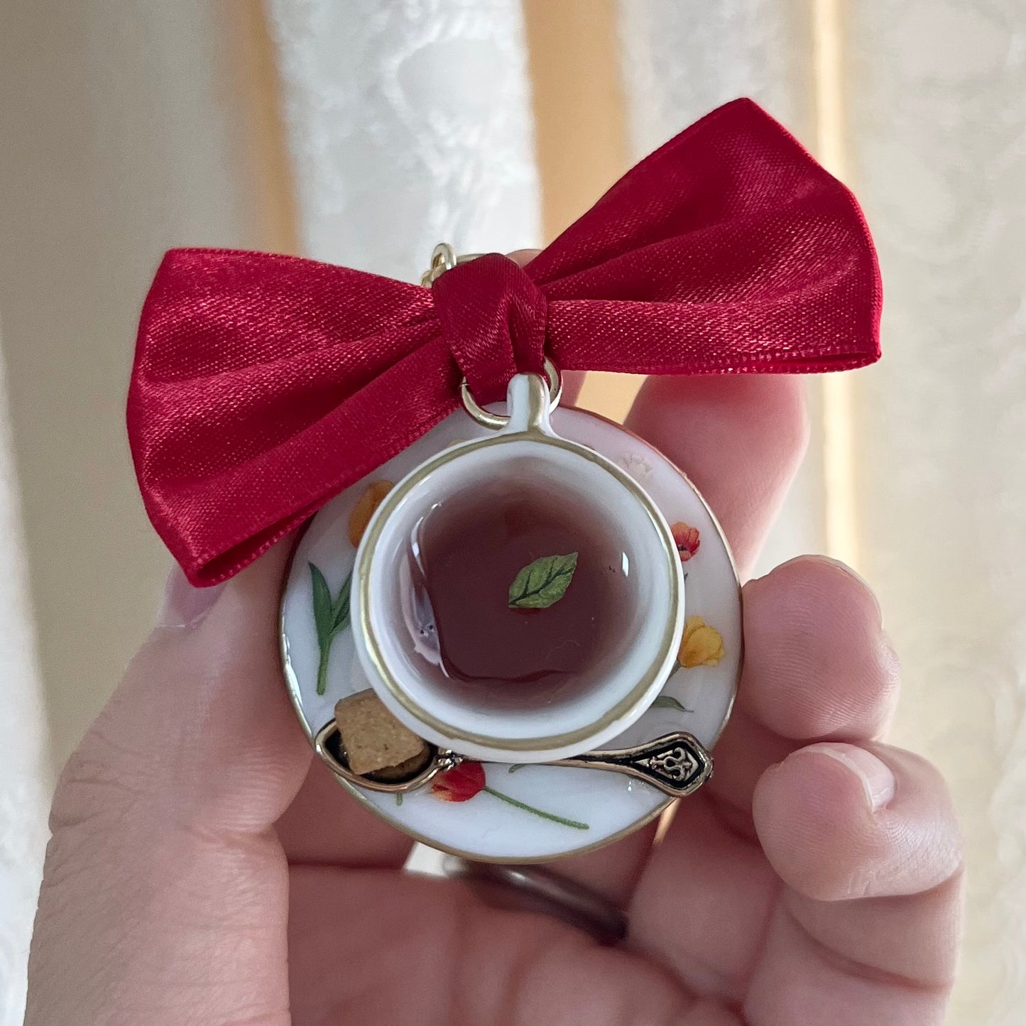 TiTi/フラワーティーネックレス①