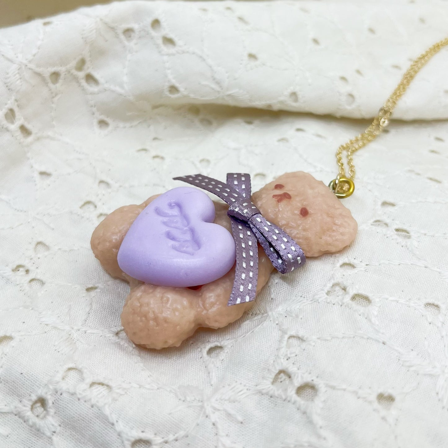TiTi/くまのフラッティネックレス⑦