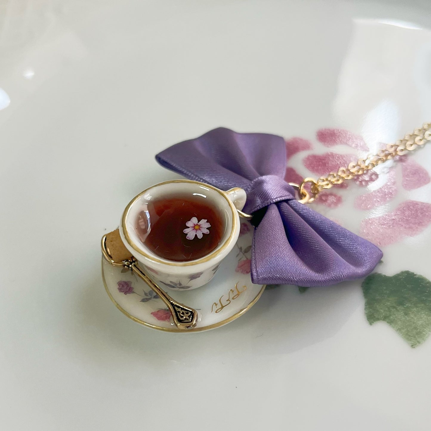 TiTi/フラワーティーネックレス④