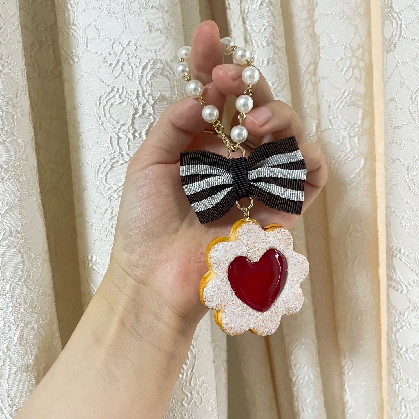 TiTi/ジャムサンドクッキーバッグチャーム