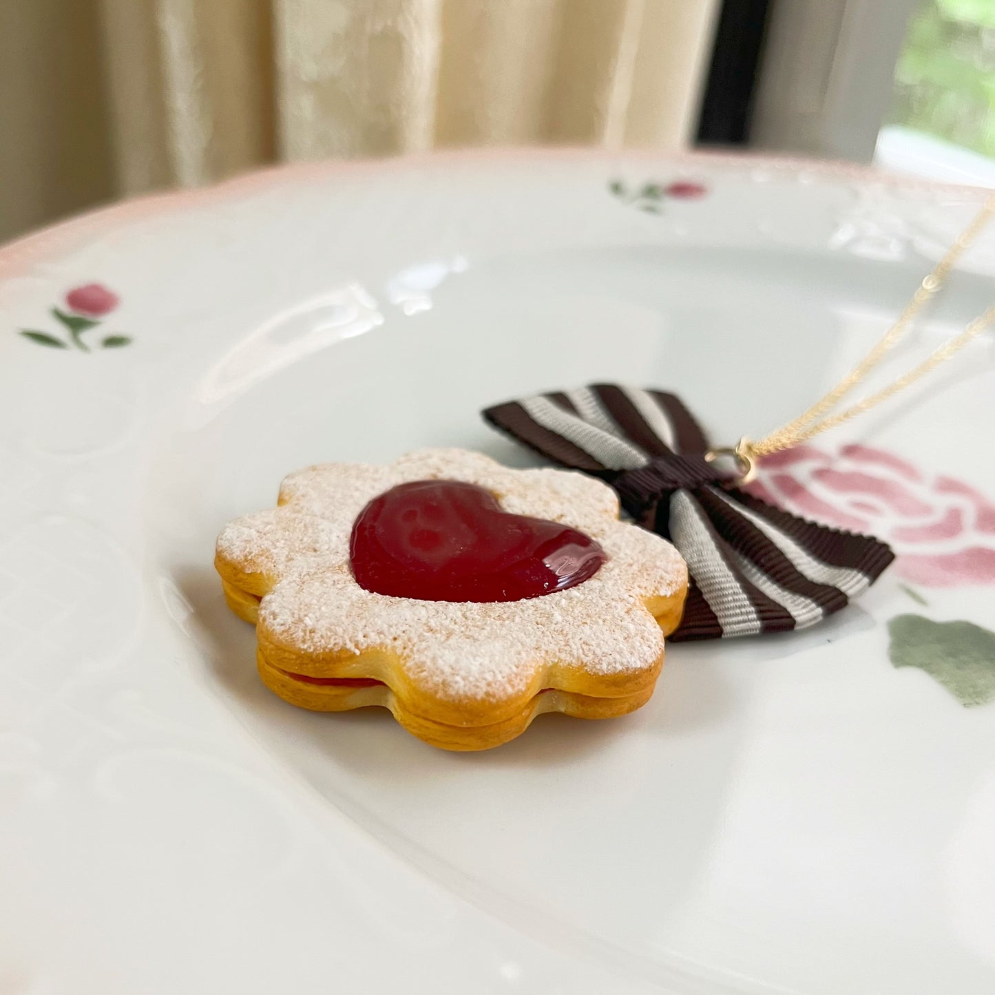 TiTi/ジャムサンドクッキーネックレス