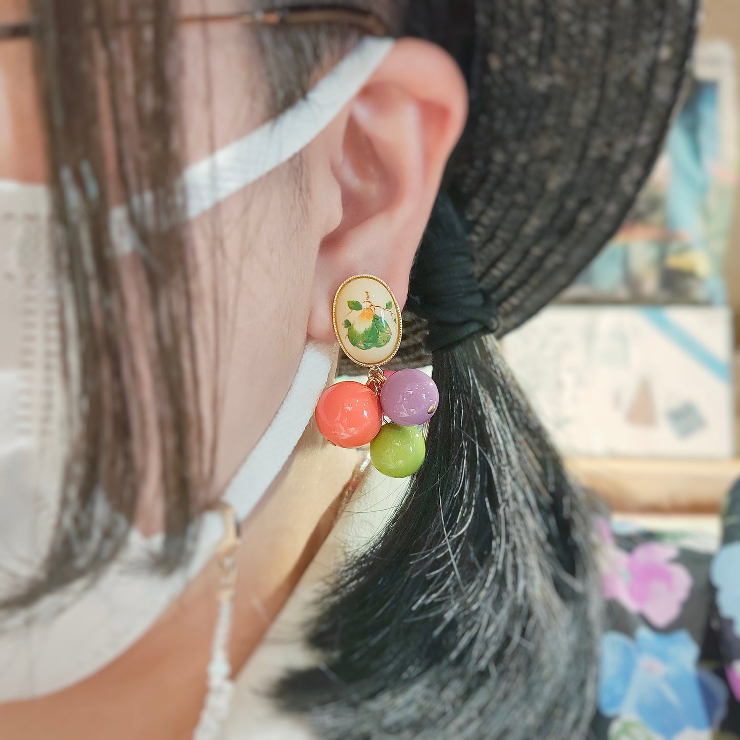 BunBunBrau/たわわのレトロイヤアクセ(ぶどう)