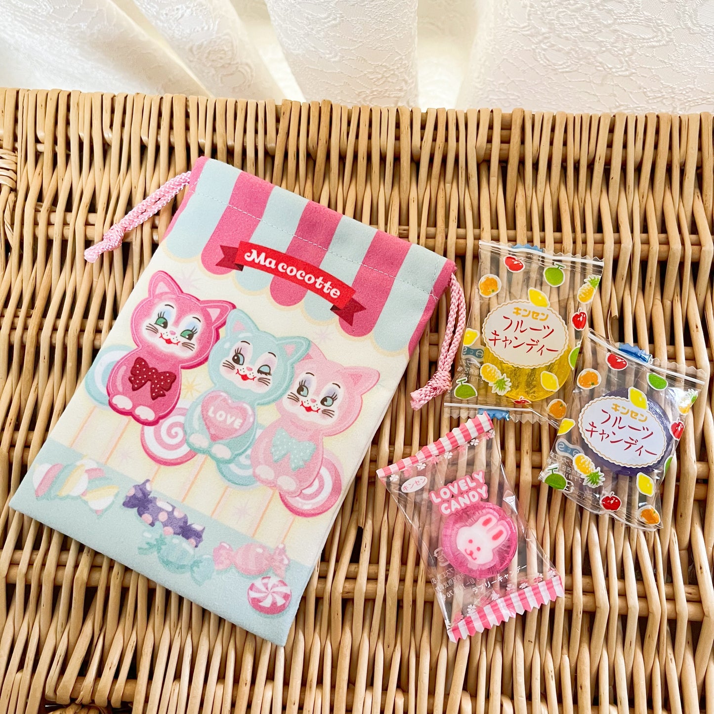 Ma cocotte/飴ちゃん巾着