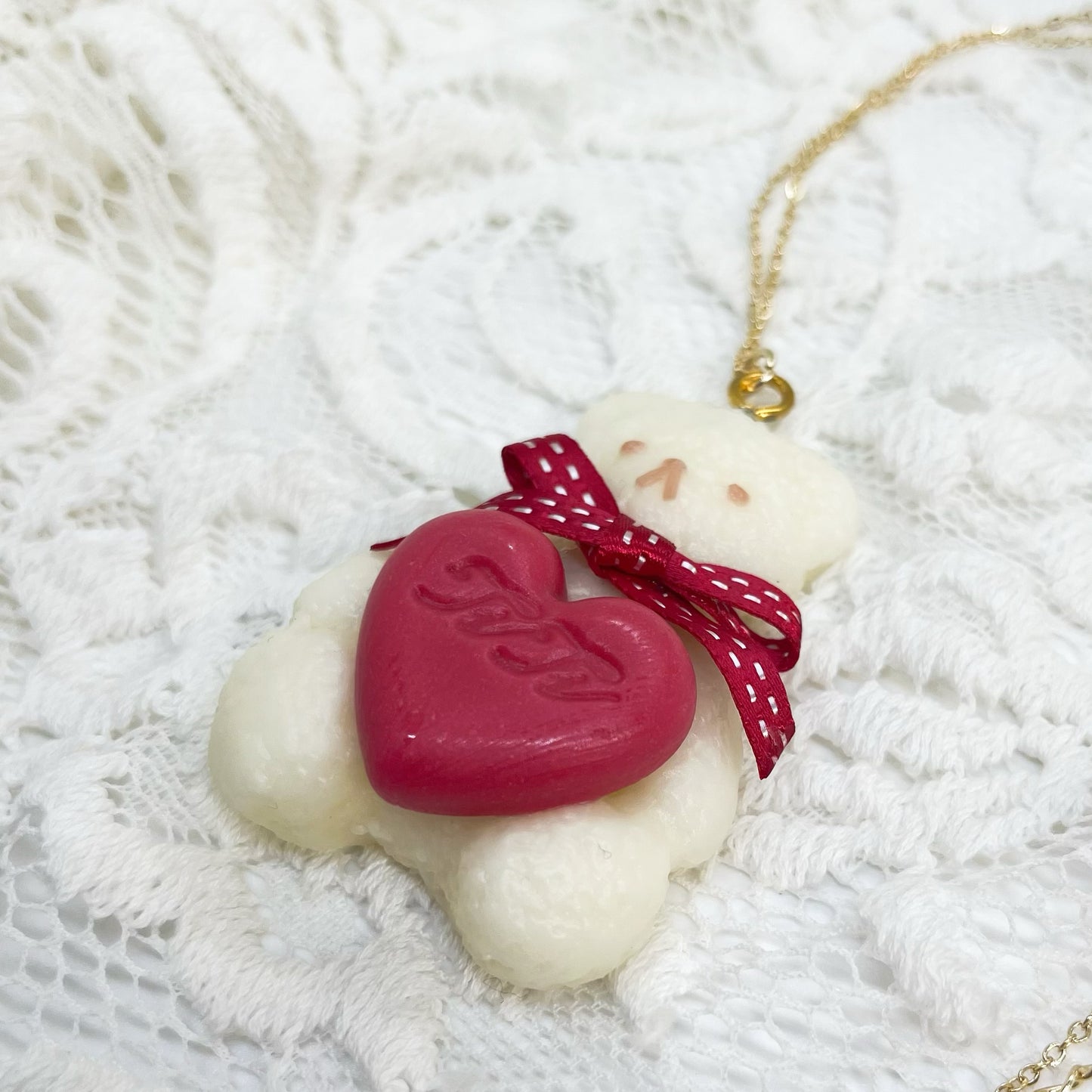 TiTi/くまのフラッティネックレス①