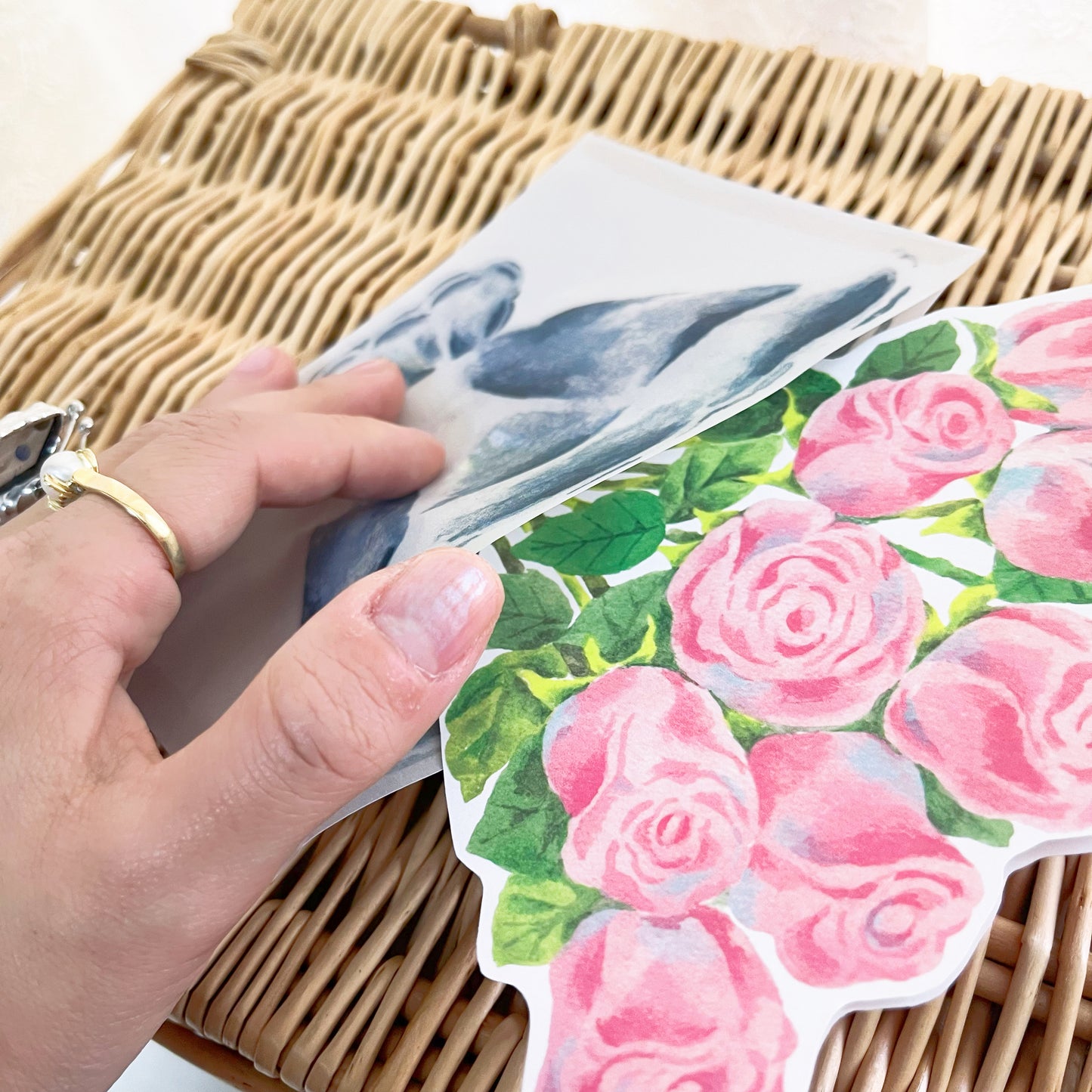 figpolkadot/薔薇のカード