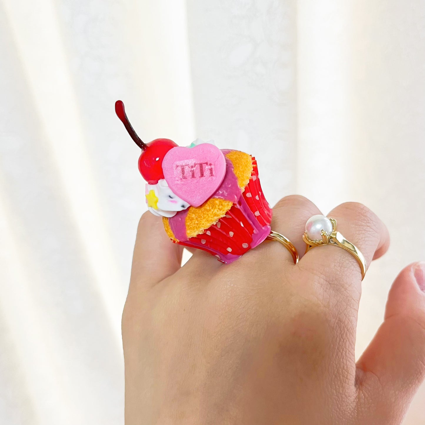 TiTi/チェリーカップケーキリング