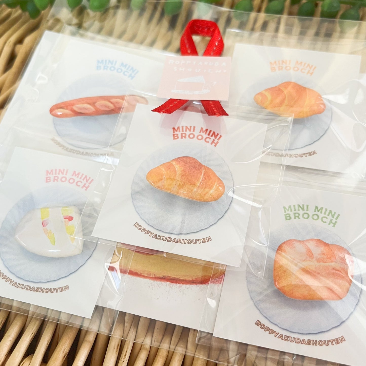六百田商店°/ミニミニブローチセット(B)