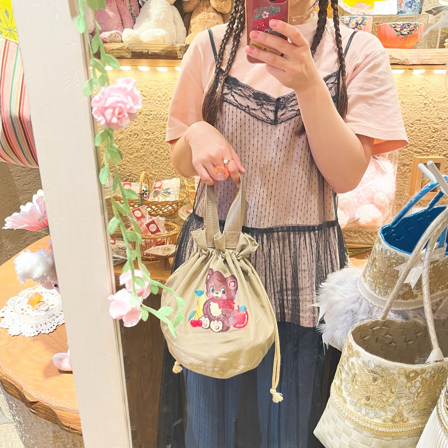 Ma cocotte/巾着バッグ
