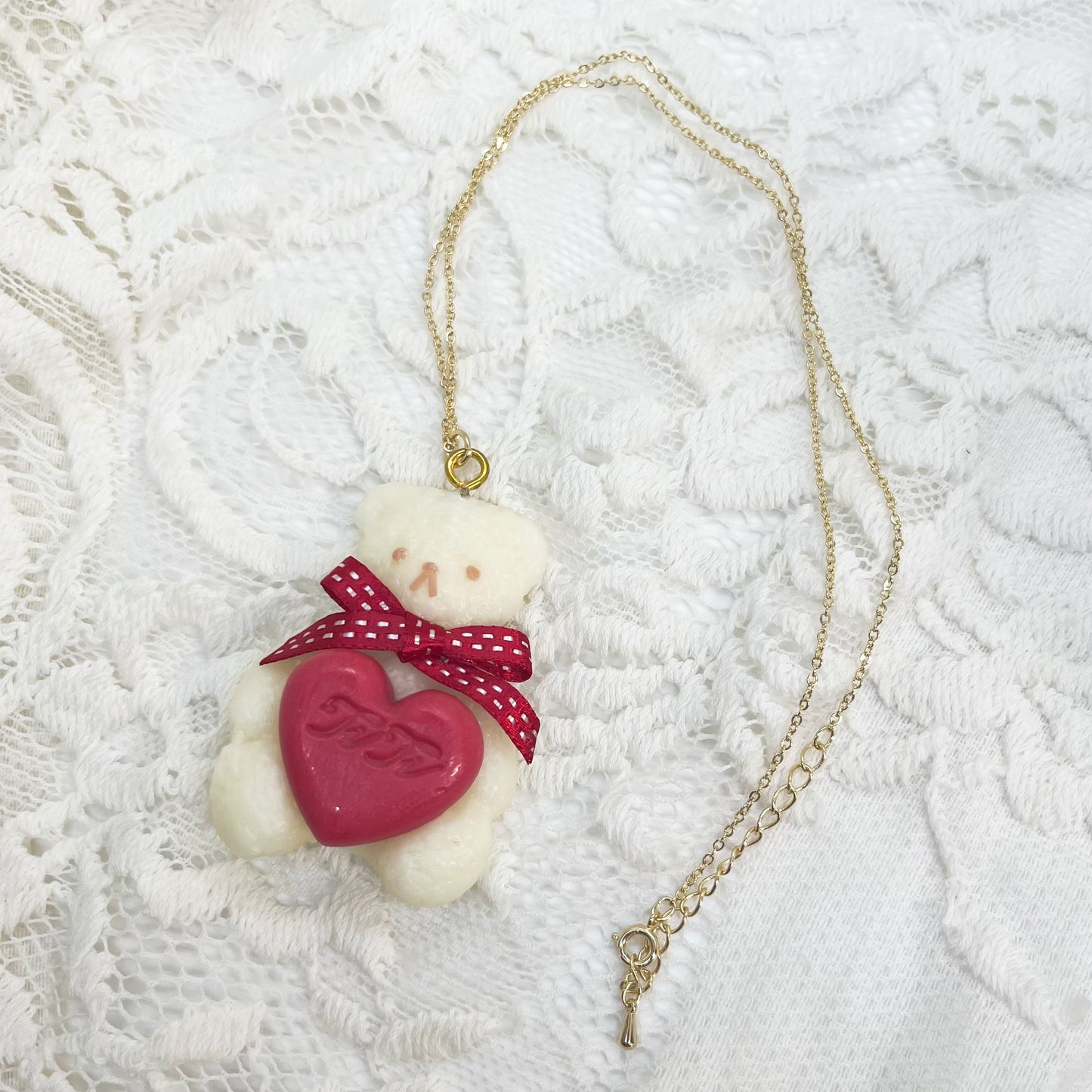TiTi/くまのフラッティネックレス①
