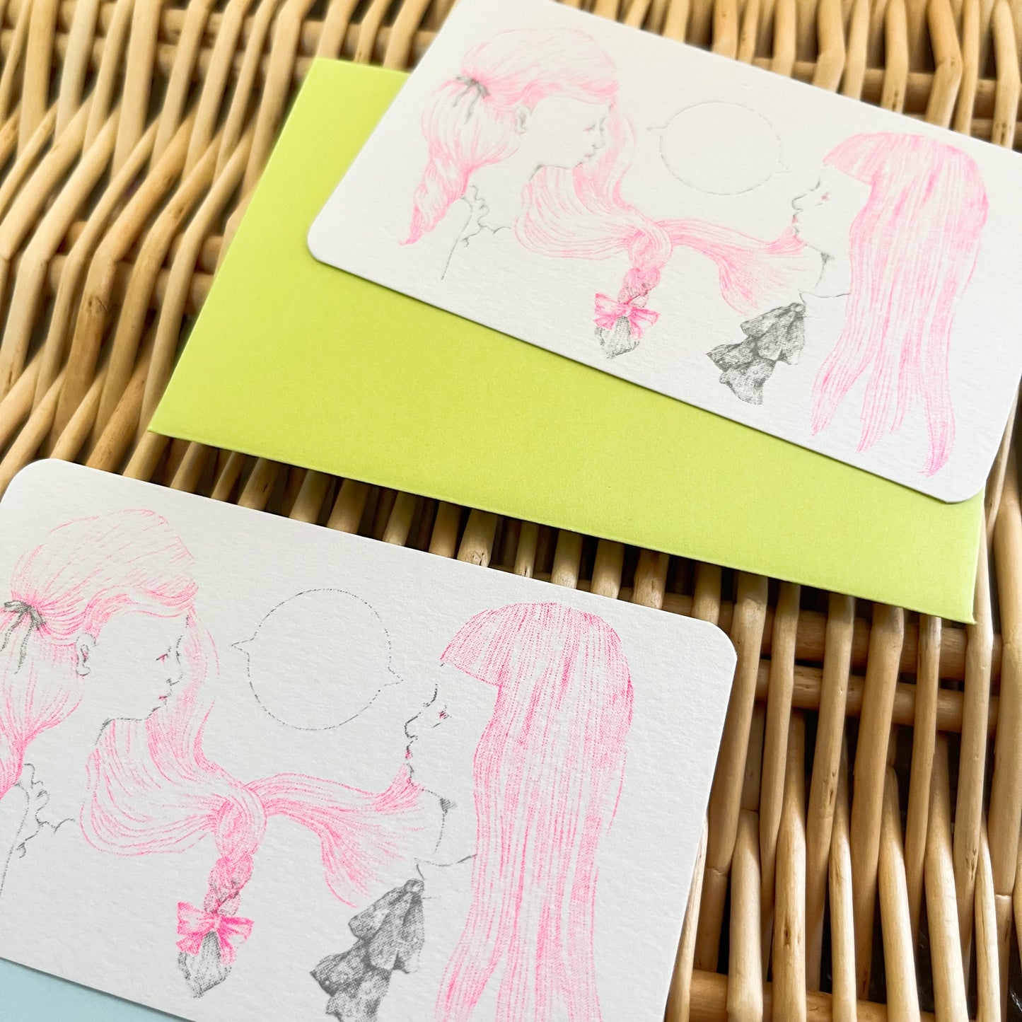 figpolkadot/mini card(girls talk)