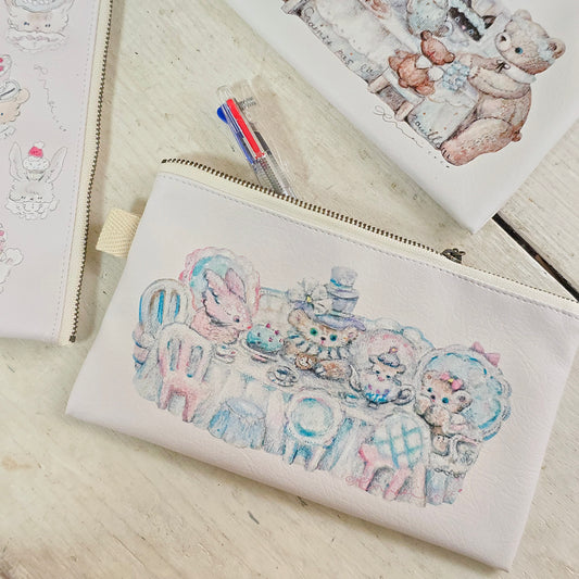 Mei coco/「マッドティーパーティー」ポーチ