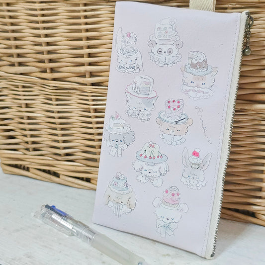 Mei coco/「cake hat」ポーチ