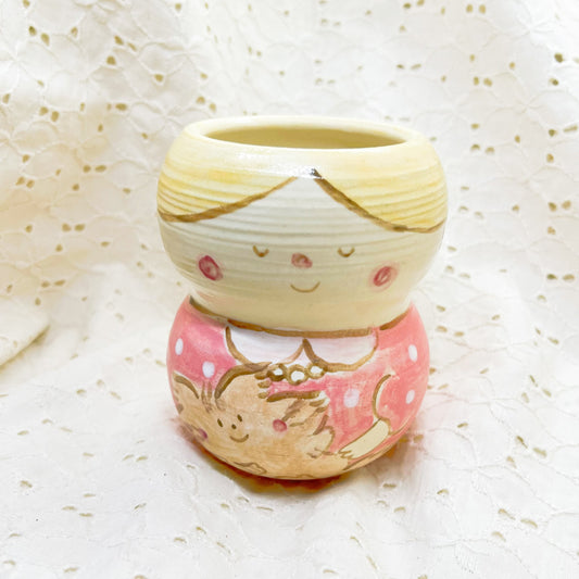 すずきうらんこ/にゃん抱っこ花びん②