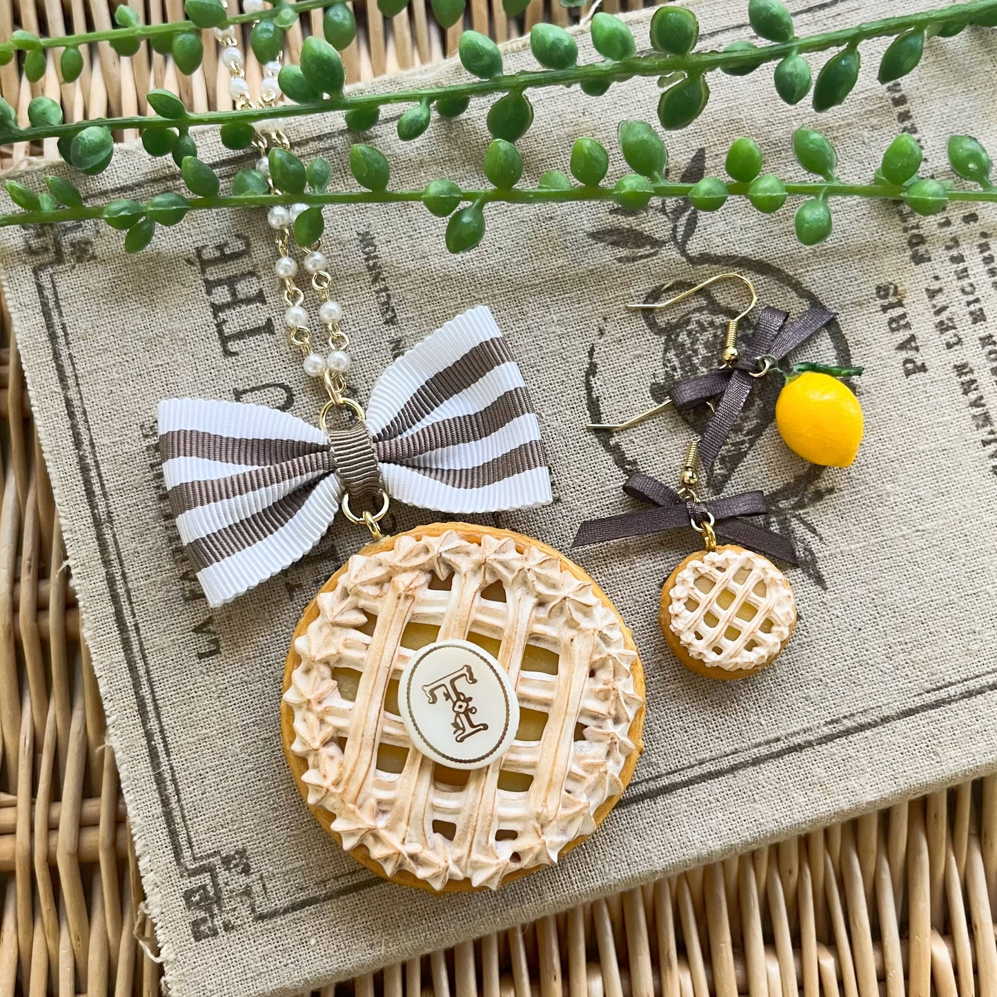 TiTi/レモンメレンゲパイピアス