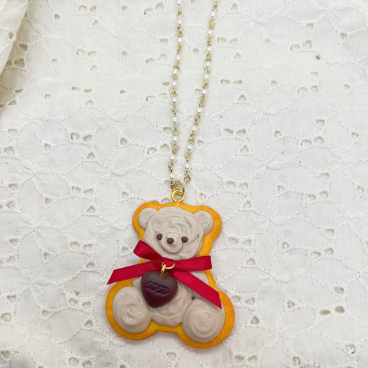 TiTi/くまのアイシングクッキーネックレス②
