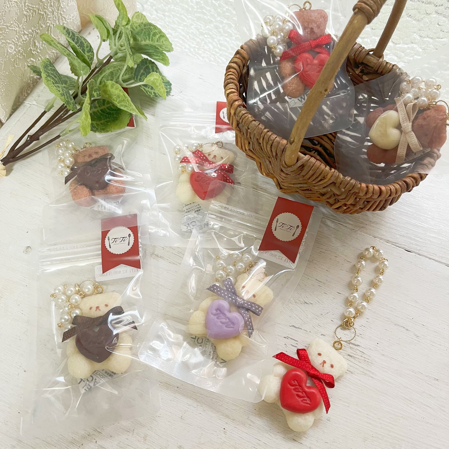 TiTi/くまのフラッティバッグチャーム⑥