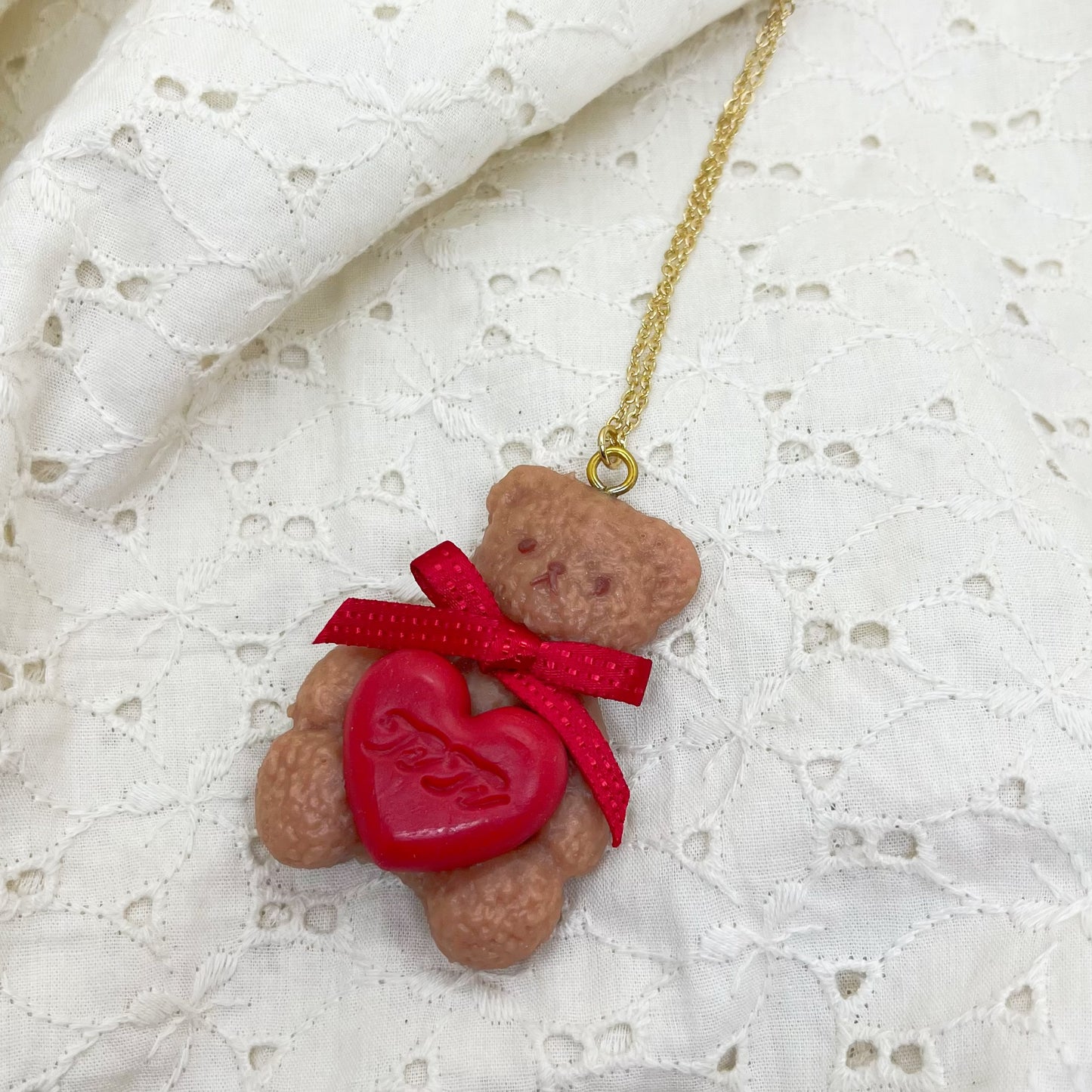TiTi/くまのフラッティネックレス③