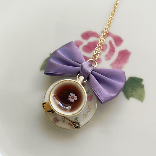 TiTi/フラワーティーネックレス⑤