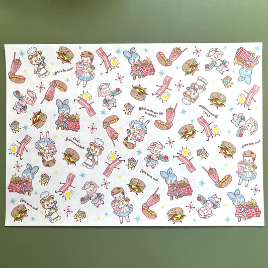 Ma cocotte/デザインペーパー③