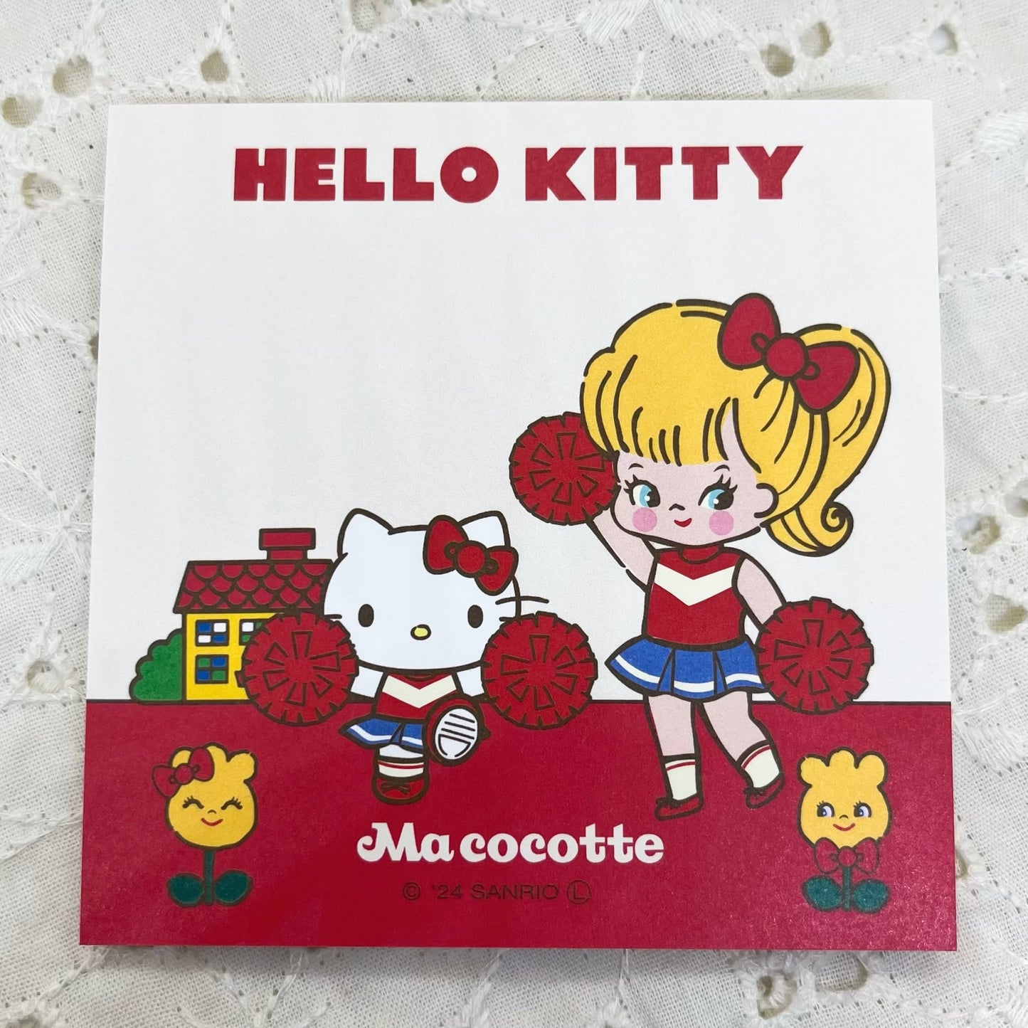 Ma cocotte/sanrioスクエアメモ(HELLO KITTY)