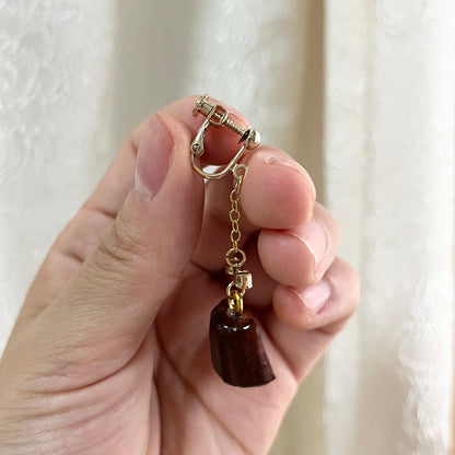 TiTi/カヌレのアシンメトリーイヤリング
