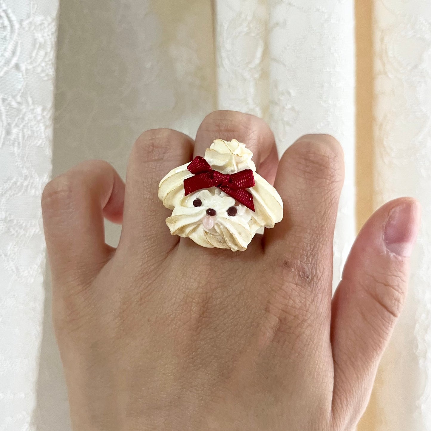 TiTi/犬の絞りだしクッキーリング①