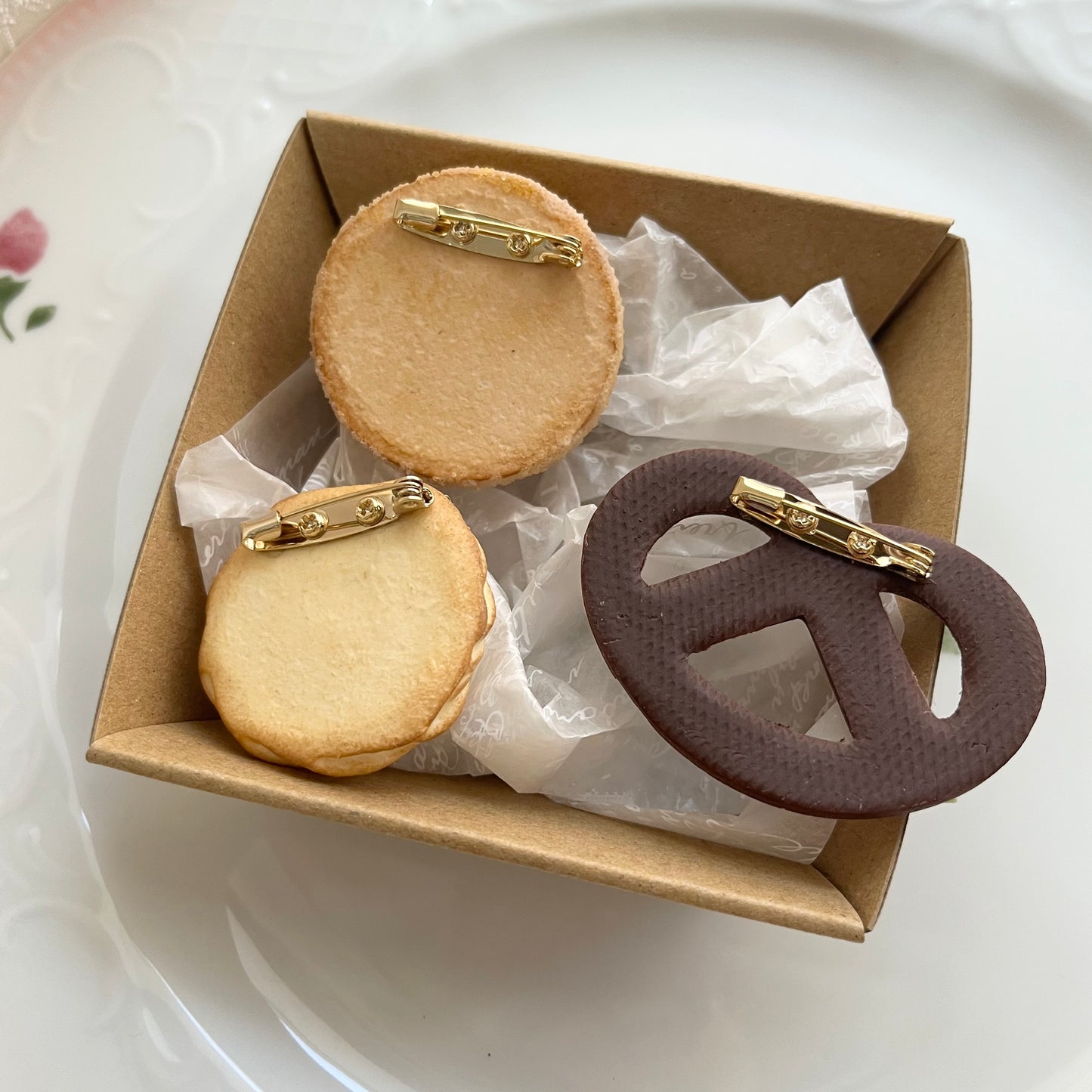 TiTi/3種のクッキーブローチセット⑤