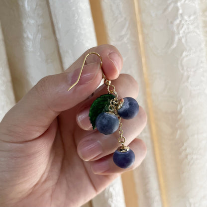 TiTi/ブルーベリーピアス