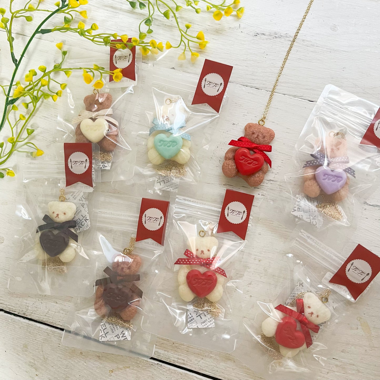 TiTi/くまのフラッティネックレス③