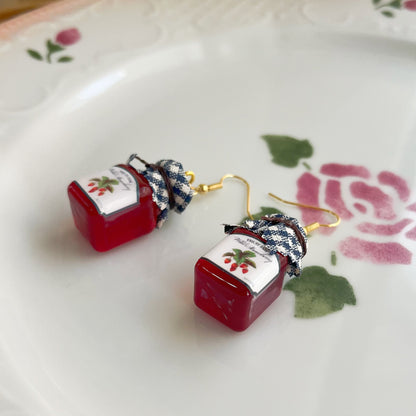 TiTi/野いちごジャムピアス