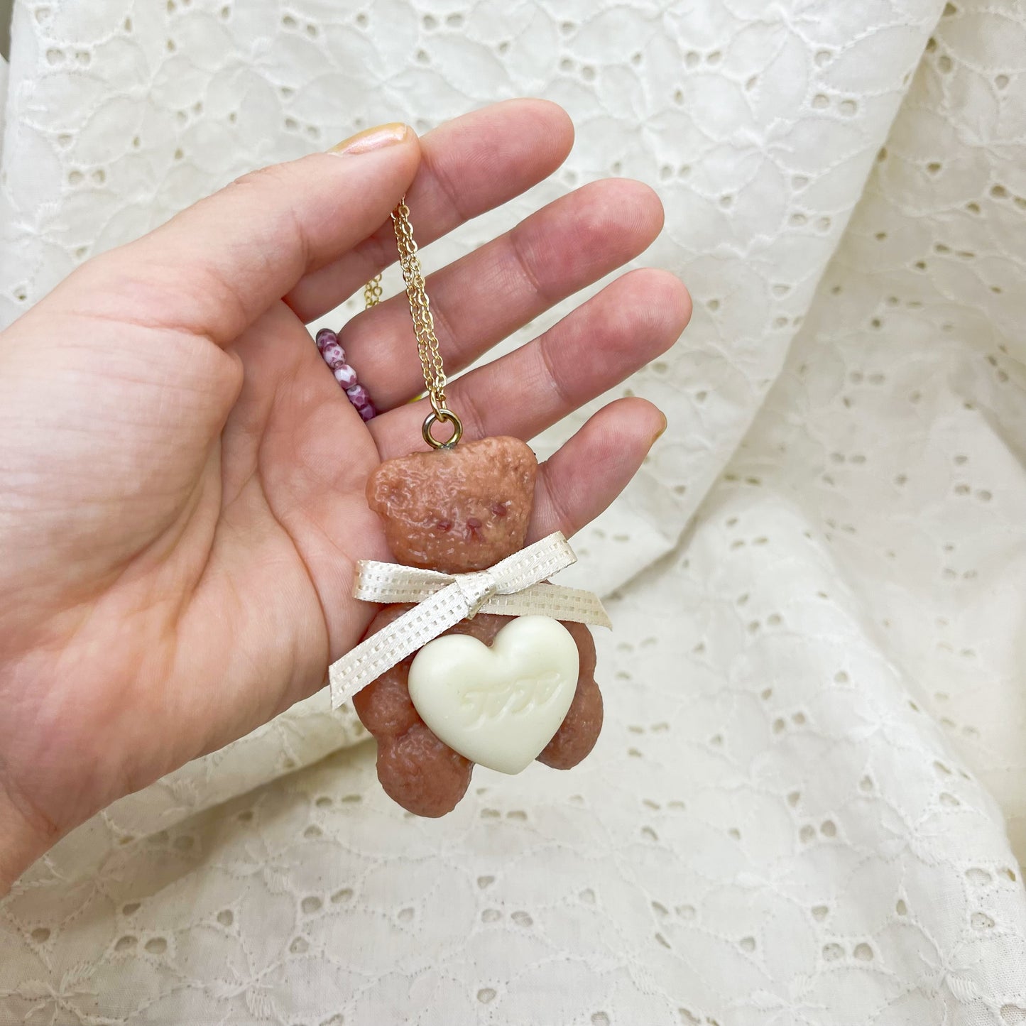 TiTi/くまのフラッティネックレス④