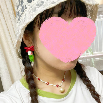 TiTi/クリームソーダピアス