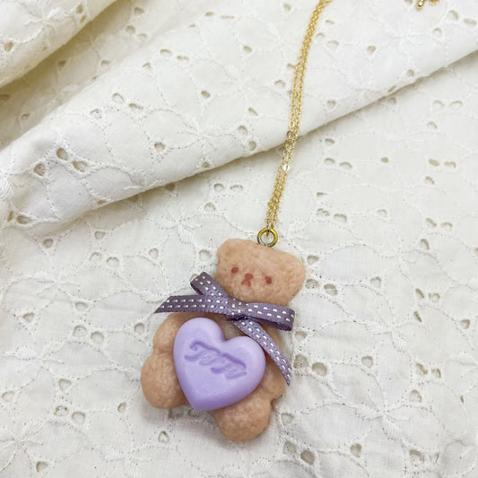 TiTi/くまのフラッティネックレス⑦