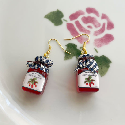 TiTi/野いちごジャムピアス