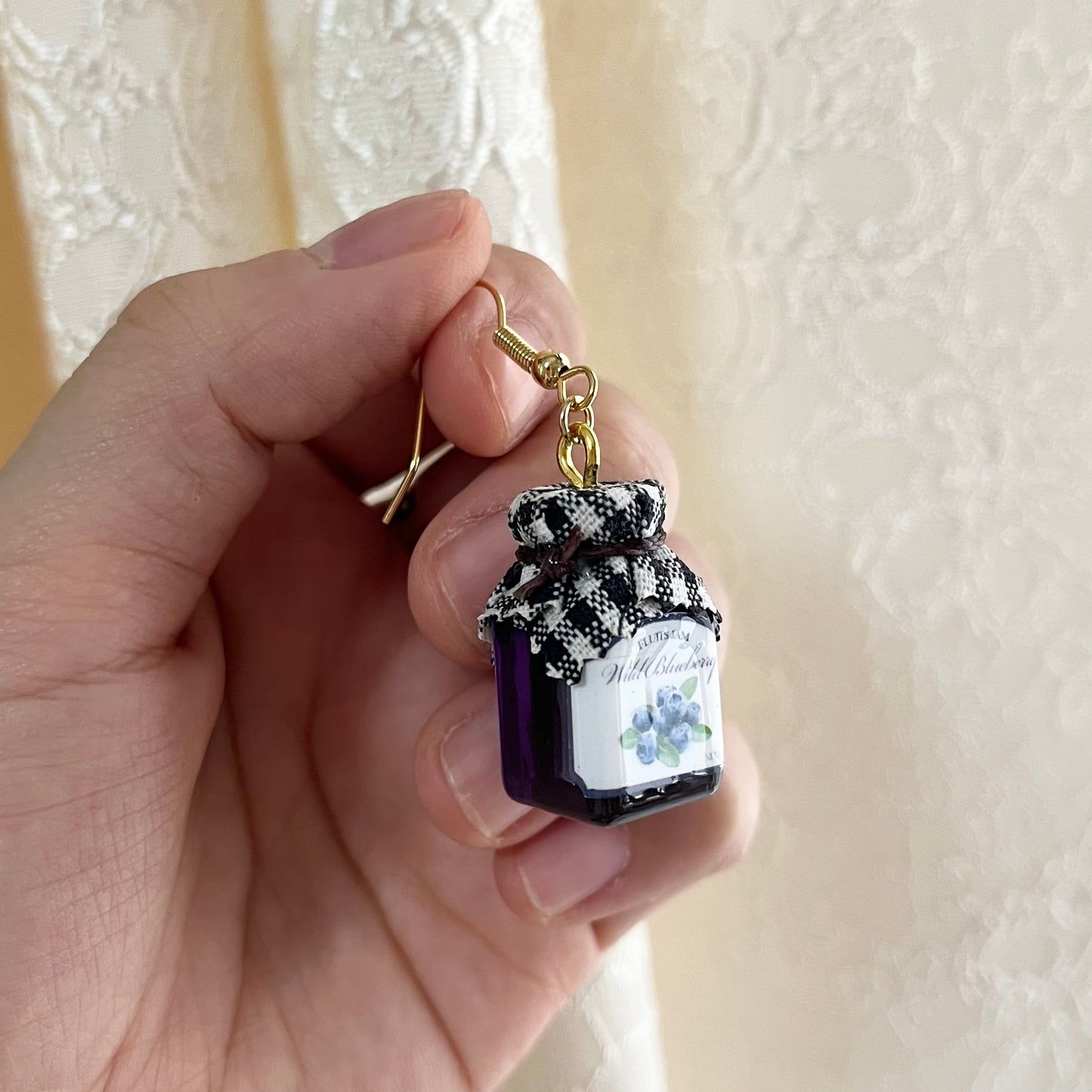 TiTi/ブルーベリージャムピアス