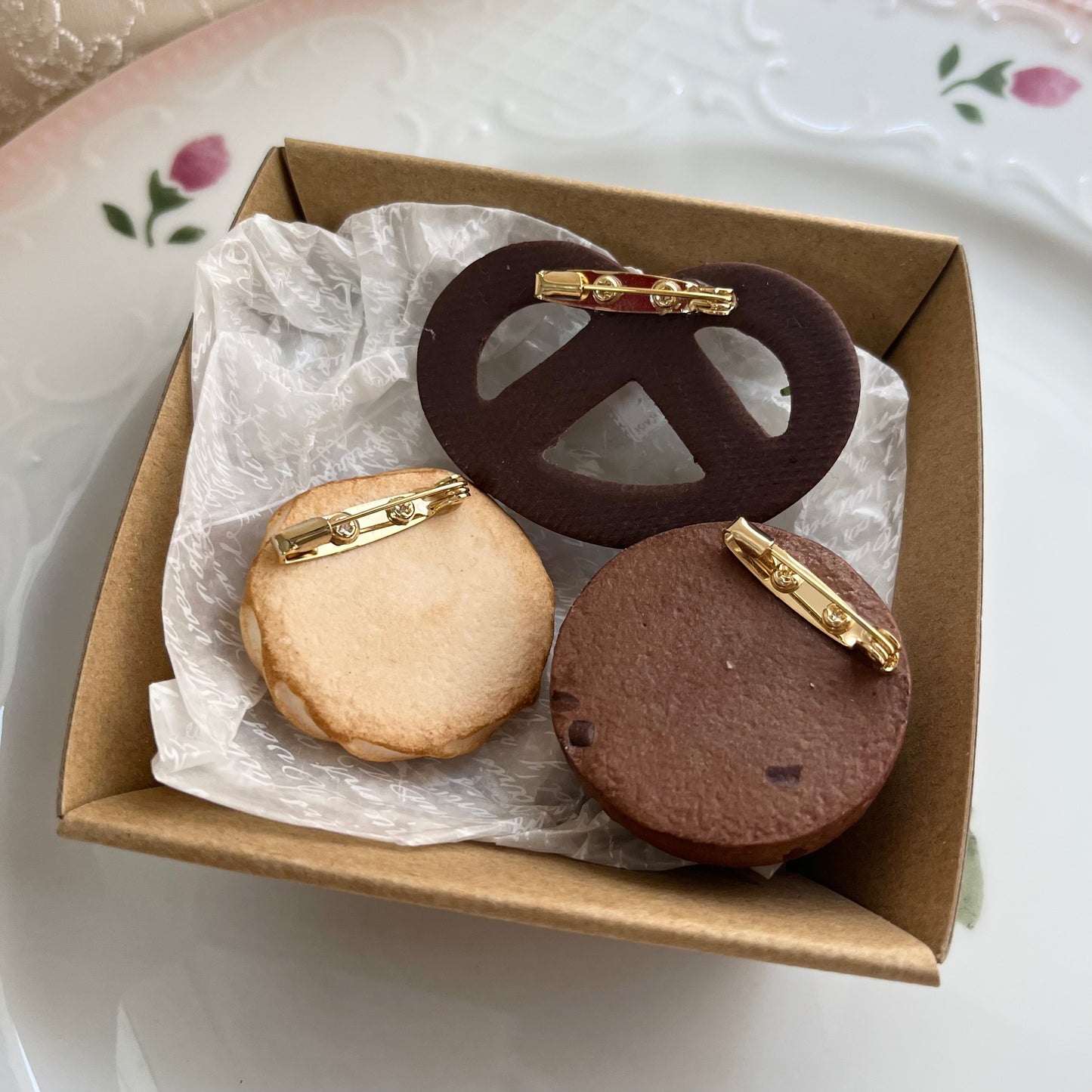 TiTi/3種のクッキーブローチセット⑥